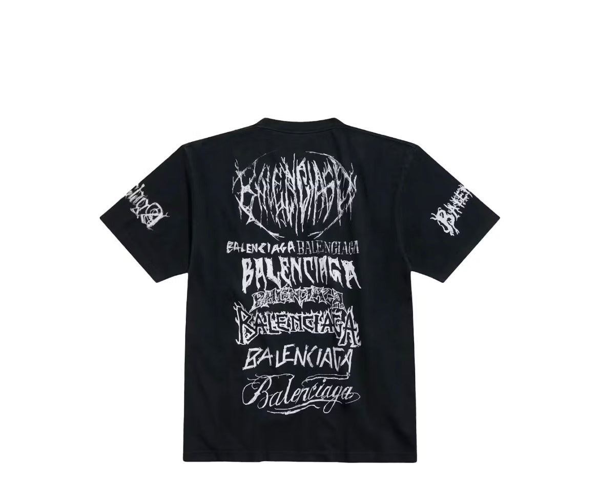 Balenciaga DIY Metal Vintage Jersey Tee