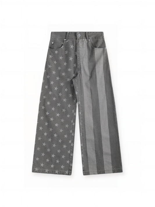 Starstripe Wide-Leg Denim