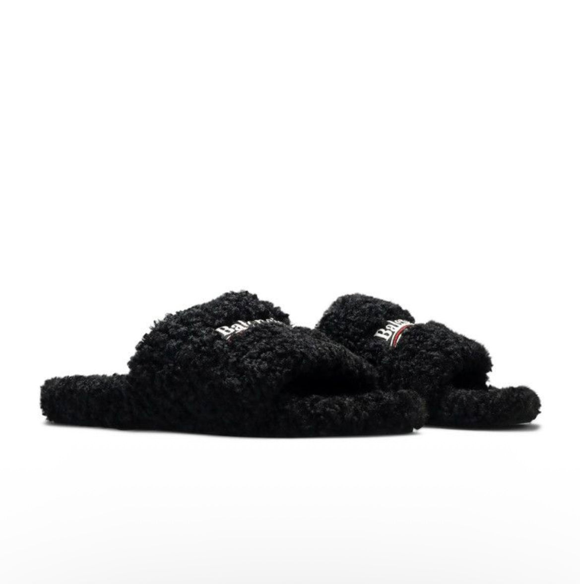 Balenciaga Furry Slides