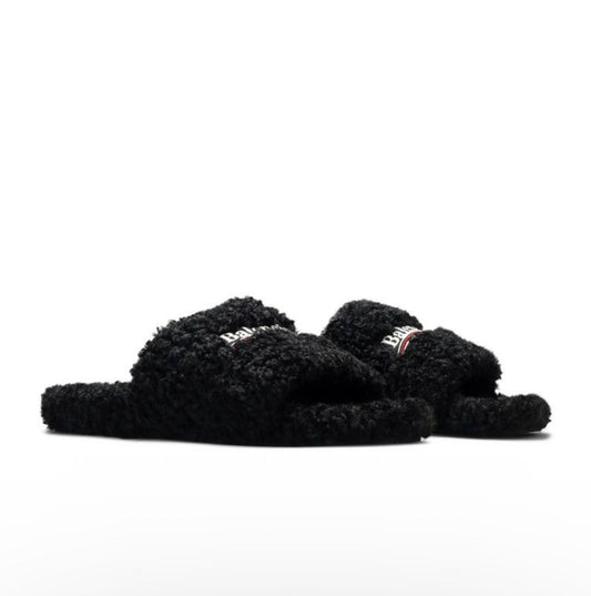 Balenciaga Furry Slides