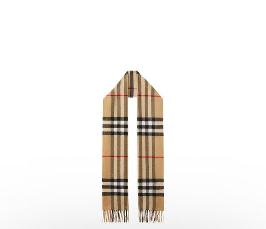 Burberry Classic Check Cashmere Scarf