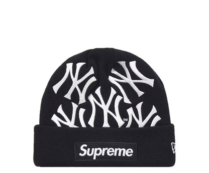 Supreme New York Yankees New Era Box Logo Beanie