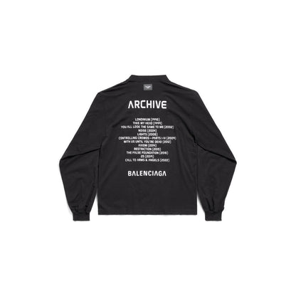 Balenciaga Music Archive Series Connected Long sleeve shirt