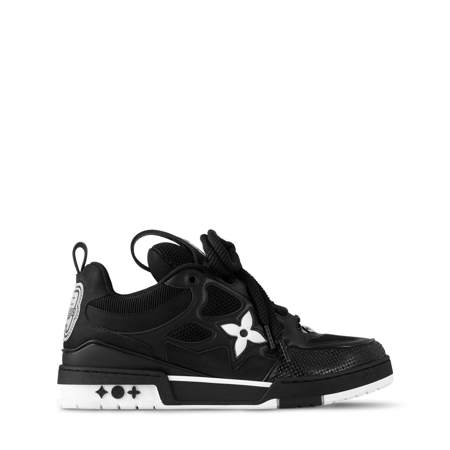 LV SKATE SNEAKER BLACK WHITE