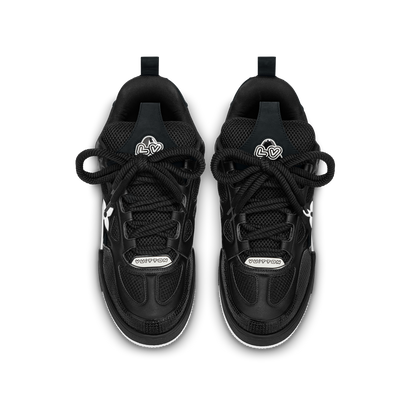 LV SKATE SNEAKER BLACK WHITE