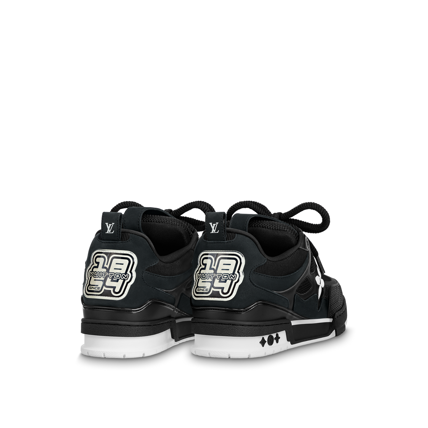 LV SKATE SNEAKER BLACK WHITE